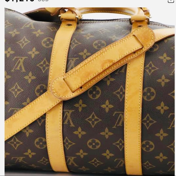 😍Authentic Louis Vuitton Keepall Bandoulier 45 - Picture 4 of 12